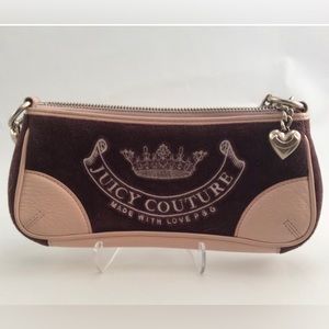Y2K Vintage Brown & Pink Juicy Couture Mini Bag